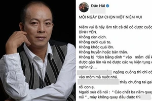 Trường Cao đẳng Văn hóa Nghệ thuật và Du lịch Sài Gòn quyết định miễn nhiệm chức vụ Phó Hiệu trưởng đối với nghệ sĩ Đức Hải sau những lùm xùm
trên mạng.