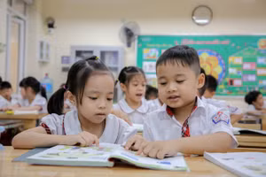 HS Trường Tiểu học Thăng Long (Hà Nội).