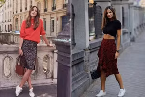 Gợi ý cách phối váy và giày trắng đẹp, đảm bảo nổi bật mọi nơi