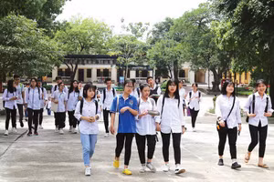 HS tham gia kỳ thi tuyển sinh vào lớp 10 THPT công lập năm 2020 của tỉnh Bắc Ninh. Ảnh: Báo Bắc Ninh