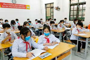 Thời lượng môn học tích hợp bảo đảm yêu cầu của từng phân môn. Ảnh minh họa