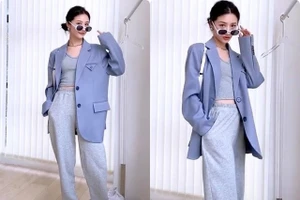 Học cách diện blazer cực đỉnh của cô nàng hotgirl Tiktok xứ Trung