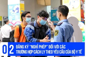 Khi trở lại học tập, nếu sinh viên đến từ các vùng đang có dịch Covid-19 được khuyến cáo tự cách ly tại nhà và xin “nghỉ phép” học.