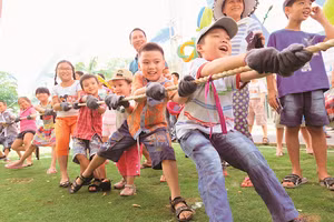 Vui chơi những ngày chưa giãn cách. Ảnh minh họa/INT