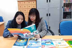 Giáo viên chủ động chọn sách giáo khoa lớp 6 mới.