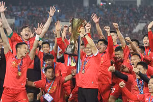 Đội tuyển Việt Nam vô địch AFF Cup 2018.