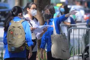 Thí sinh tham gia Kỳ thi tốt nghiệp THPT đợt 1 năm 2021. Ảnh minh họa: Thế Đại