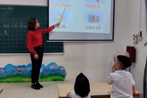 Trường Tiểu học số 2 TP Lai Châu chuẩn bị cho thực hiện lớp học thông minh trong năm học tới.
