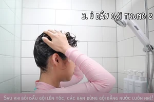 Cách gội đầu chuẩn để cải thiện tình trạng tóc bết dính mùa hè