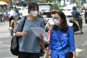 Thí sinh Hà Nội tự tin sau Kỳ thi. Ảnh minh họa: Thế Đại