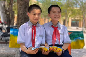 Đôi bạn cùng tiến - Tiến Đạt và Quốc Anh.