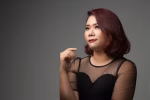 Cô giáo – nghệ sĩ Nguyệt Ca.