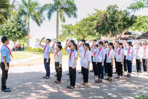 Hoạt động CLB tại Trường THCS Tân Dân, huyện Nam Đàn, Nghệ An.