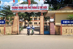 Trường THPT Lê Thế Hiếu. 