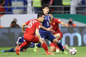 Trận Việt Nam 0 - 1 Nhật Bản tại vòng tứ kết ASIAN Cup 2019.