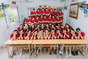 Học sinh Trường THPT Bắc Hà.