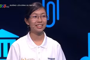 Nữ sinh duy nhất của trận Chung kết Đường lên đỉnh Olympia 2020 