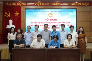 Hội nghị ký kết kế hoạch phối hợp công tác