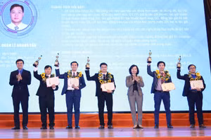 Các tài năng trẻ xuất sắc nhận giải thưởng Quả cầu vàng.