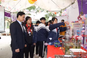 Ngày hội STEM của Trường THCS Hiệp Cường.