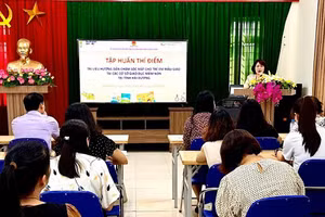 Giáo dục mầm non, GDMN, Tp Hải Dương, tập huấn, mẫu giáo.