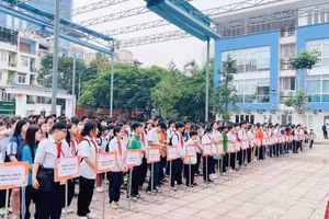 Kỳ thi Olympic cấp quận Ba Đình năm học 2023 - 2024 với tổng 1.618 thí sinh dự thi đến từ 14 trường THCS.