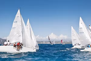 Việt Nam tham gia giải đua thuyền buồm quốc tế ở hạng mục keel boat 5 người.