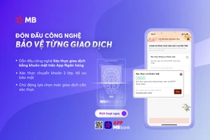 Khách hàng có thể chủ động lựa chọn mức giao dịch cần xác thực trên App MBBank.