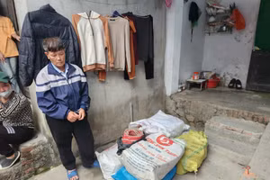 Số lượng pháo lớn bị thu giữ ở huyện Mỹ Đức.