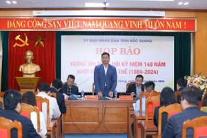 Ông Trương Quang Hải - Giám đốc Sở Văn hoá Thể thao và Du lịch tỉnh Bắc Giang.