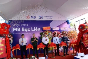 MB chính thức khai trương chi nhánh Bạc Liêu.