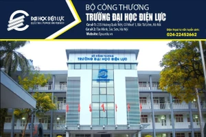 Một góc khuôn viên Trường Đại học Điện lực. 