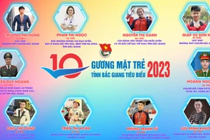 10 gương mặt trẻ tỉnh Bắc Giang tiêu biểu năm 2023.