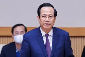 Bộ trưởng Bộ Lao động TB&XH Đào Ngọc Dung.