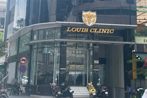 Công ty TNHH Louis Clinic tại địa chỉ 72D Trần Quốc Toản, Quận 3, TPHCM. (Ảnh: Sở Y tế TPHCM).