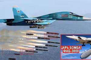 Siêu bom 3 tấn tái định hình mục tiêu ở điểm nóng