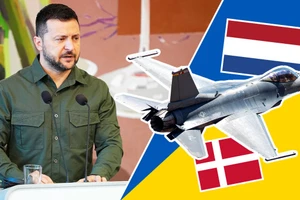 Chiếc F-16 đầu tiên mở đầu cuộc chiến khốc liệt trên không phận Ukraine