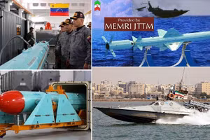 Sức mạnh hạm đội tàu muỗi Iran xuất hiện ở sân sau của Mỹ