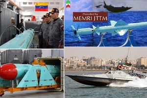 Sức mạnh hạm đội tàu muỗi Iran xuất hiện ở sân sau của Mỹ