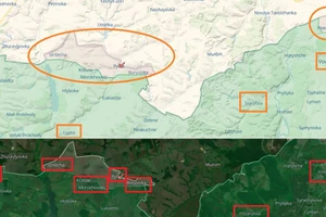 Làm mềm trận địa xong, Nga ồ ạt đánh vào Kharkov