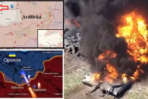 Nga tiếp tục phát triển 2 gọng kìm ở Avdiivka, 2 sư đoàn hợp vây Rabotino