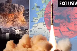 Tên lửa Iran thừa tầm bắn tới Tel Aviv