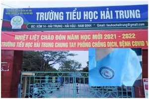 Trường Tiểu học Hải Trung. Ảnh: Website nhà trường. 