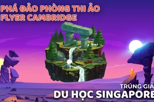 Tranh tài tiếng Anh Cambridge trực tuyến miễn phí - nhận giải du học Singapore