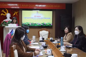 Hội nghị nối tới 150 điểm cầu.