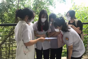 Thí sinh tham dự Kỳ thi tốt nghiệp THPT.