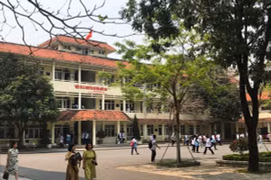 Trường THPT chuyên Lam Sơn (Thanh Hóa). Ảnh: LT.