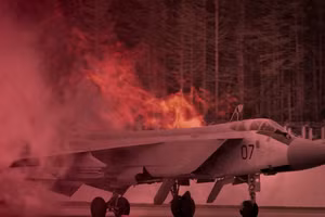 Nổ lớn tại căn cứ bố trí MiG-31K của Nga tại Belarus