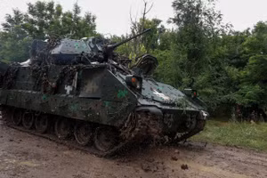 Thiết giáp phương Tây giúp Ukraine đứng vững giữa chảo lửa Avdiivka