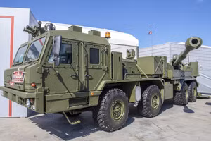 Pháo tự hành 2S43 Malva mới nhất lần đầu được phát hiện ở mặt trận